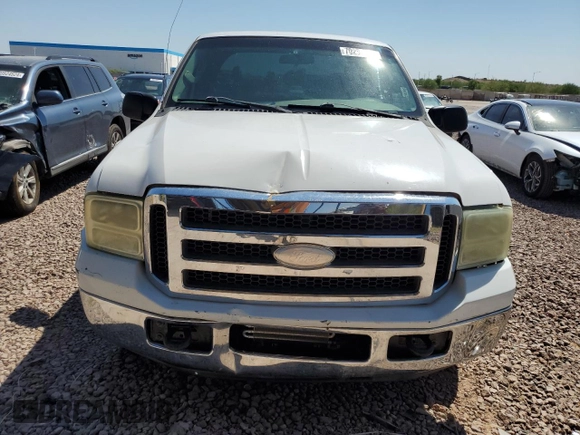 2005 Ford Super Duty F-250 XL with VIN 1FTSX20595EB03374, listed as a Copart auction lot 70282374 with 256,029 mi miles and Salvage Title. Bid and sale history available at carsss.com. Image 5.