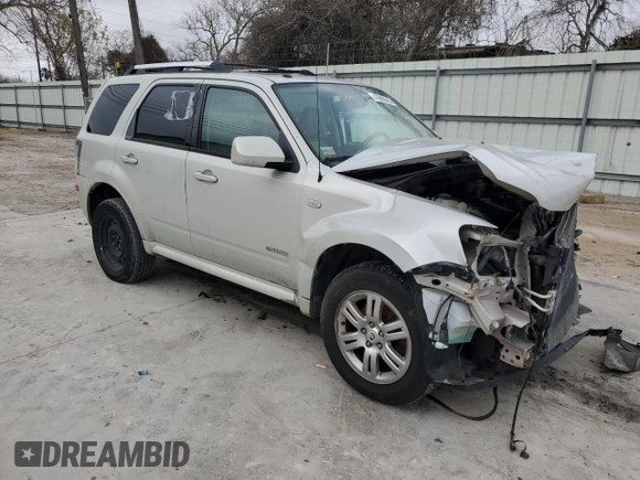 2008 Mercury Mariner Premier z VIN 4M2CU97188KJ41798, wystawiony jako Copart lot #43960565 z przebiegiem 154 302 mil mil oraz Szkody całkowita. Historia ofert i sprzedaży dostępna na DreamBid. Obrazek 4.