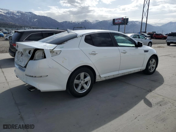 2015 Kia Optima LX with VIN KNAGM4A79F5604578, listed as a Copart auction lot 52205105 with 159,855 mi miles and Salvage Title. Bid and sale history available at carsss.com. Image 3.