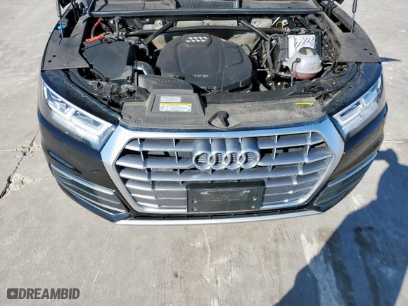 2019 Audi Q5 Premium Plus with VIN WA1BNAFY5K2130158, listed as a Copart auction lot 45876595 with 28,671 mi miles and Salvage Title. Bid and sale history available at carsss.com. Image 13.