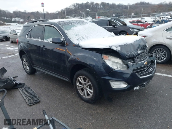 2017 Chevrolet Equinox LT with VIN 2GNALCEK8H1585733, listed as a IAAI auction lot 40908872 with 112,544 mi miles. Bid and sale history available at carsss.com. Image 1.
