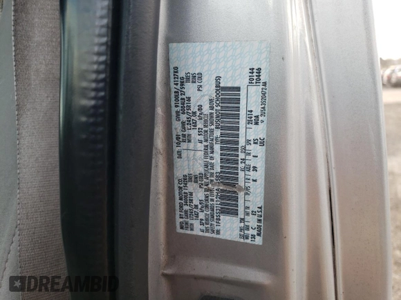 2002 Ford Econoline Passenger XL with VIN 1FBSS31L12HA34583, listed as a Copart auction lot 86967804 with 205,413 mi miles and Salvage title. Bid and sale history available at DreamBid. Image 15.
