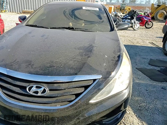 2013 Hyundai Sonata GLS with VIN 5NPEB4AC1DH790417, listed as a Copart auction lot 46342665 with 162,724 mi miles and Salvage Title. Bid and sale history available at DreamBid. Image 11.