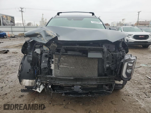 2022 Hyundai Palisade SEL with VIN KM8R4DHE0NU460547, listed as a Copart auction lot 43662685 with 45,376 mi miles and Salvage title. Bid and sale history available at DreamBid. Image 5.