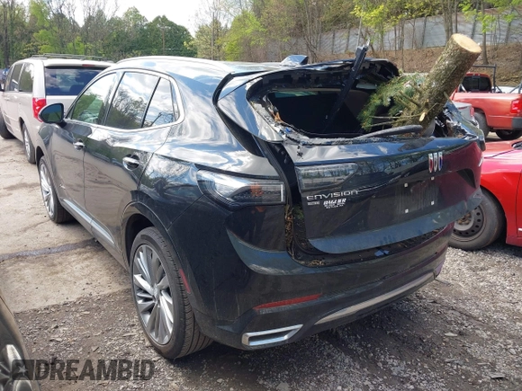 2024 Buick Envision Avenir with VIN LRBFZSE45RD046984, listed as a IAAI auction lot 42201145 with 13,167 mi miles and . Bid and sale history available at DreamBid. Image 3.
