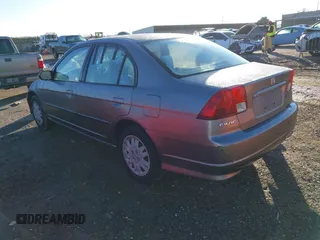 2004 Honda Civic LX with VIN 2HGES15594H525975, listed as a IAAI auction lot 41266024 with 241,598 mi miles. Bid and sale history available at carsss.com. Image 3.