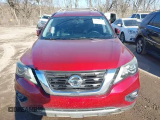 2018 Nissan Pathfinder SL with VIN 5N1DR2MN5JC611324, listed as a IAAI auction lot 41444355 with 68,787 mi miles. Bid and sale history available at carsss.com. Image 11.