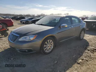 2013 Chrysler 200 Limited with VIN 1C3CCBCG6DN507653, listed as a Copart auction lot 49248375 with 159,695 mi miles and Salvage Title. Bid and sale history available at carsss.com. Image 1.