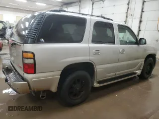 2005 GMC Yukon Denali z VIN 1GKEK63U45J222600, wystawiony jako Copart lot #51329775 z przebiegiem 287 293 mil mil oraz Czysty tytuł • Clean title. Historia ofert i sprzedaży dostępna na DreamBid. Obrazek 3.