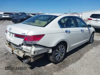 2011 Honda Accord EX-L with VIN 1HGCP3F82BA005724, listed as a IAAI auction lot 41782121 with 184,223 mi miles and . Bid and sale history available at DreamBid. Image 4.