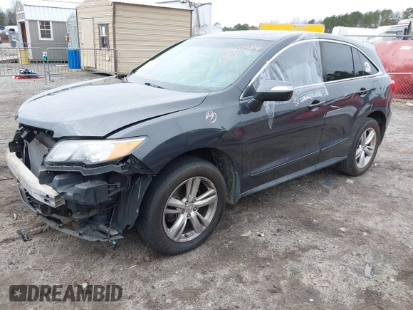 2015 Acura RDX Tech Pkg with VIN 5J8TB3H5XFL016322, listed as a IAAI auction lot 41548586 with 168,715 mi miles. Bid and sale history available at carsss.com. Image 18.