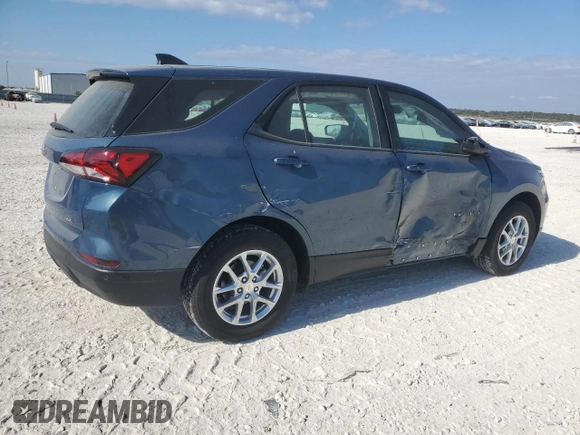 2024 Chevrolet Equinox LS with VIN 3GNAX5EG8RL294774, listed as a Copart auction lot 75315874 with 19,073 mi miles and Salvage Title. Bid and sale history available at carsss.com. Image 3.