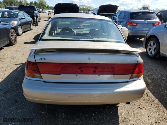 1998 Saturn SL with VIN 1G8ZK5272WZ253120, listed as a Copart auction lot 72911384 with NaN miles and Salvage Title. Bid and sale history available at carsss.com. Image 6.