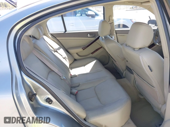 2004 Infiniti G35 w/Leather with VIN JNKCV51EX4M610376, listed as a IAAI auction lot 42022083 with 158,521 mi miles and . Bid and sale history available at DreamBid. Image 8.
