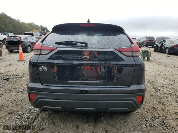 2022 Mitsubishi Eclipse Cross ES with VIN JA4ASUAA6NZ057815, listed as a Copart auction lot 78667344 with 78,111 mi miles and Salvage Title. Bid and sale history available at carsss.com. Image 6.