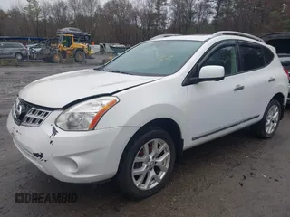 2012 Nissan Rogue SV with VIN JN8AS5MV0CW416959, listed as a IAAI auction lot 41981173 with 125,124 mi miles. Bid and sale history available at carsss.com. Image 2.