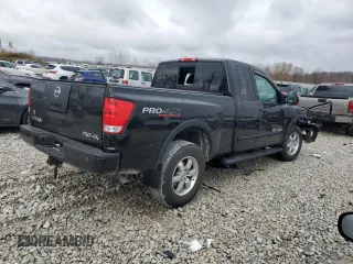 2011 Nissan Titan PRO-4X with VIN 1N6AA0CC7BN302024, listed as a Copart auction lot 80834444 with Not Provided miles and Clean Title. Bid and sale history available at carsss.com. Image 3.