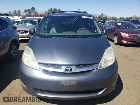 2009 Toyota Sienna XLE with VIN 5TDBK22CX9S027125, listed as a Copart auction lot 51850075 with 197,006 mi miles and Salvage Title. Bid and sale history available at DreamBid. Image 5.
