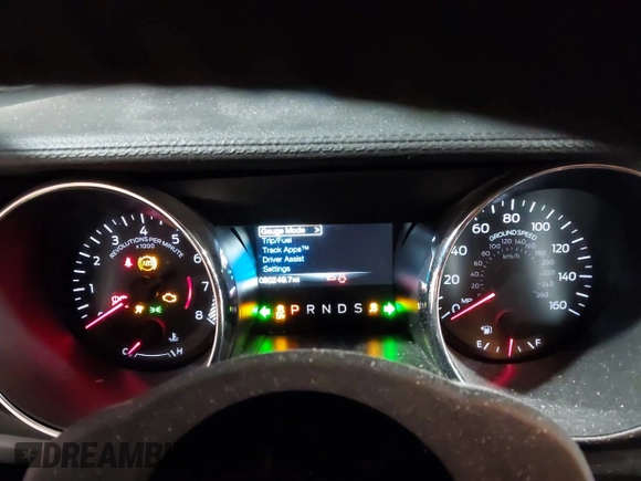 2016 Ford Mustang V6 with VIN 1FA6P8AM8G5260896, listed as a IAAI auction lot 41572640 with 80,249 mi miles and . Bid and sale history available at carsss.com. Image 7.