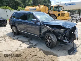 2023 Volvo XC90 Ultimate with VIN YV4062PA6P1948218, listed as a Copart auction lot 65191213 with 11,255 mi miles and Salvage Title. Bid and sale history available at carsss.com. Image 4.