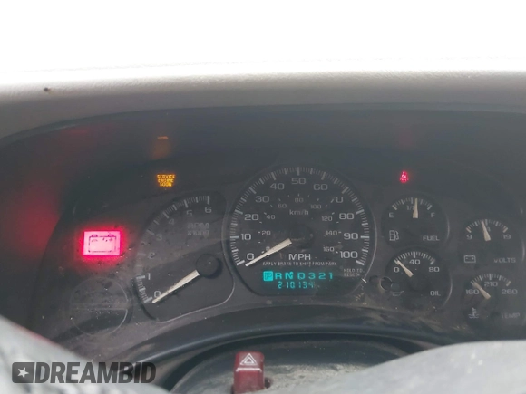 2002 Chevrolet Suburban Z71 with VIN 3GNFK16ZX2G278927, listed as a IAAI auction lot 41457820 with 210,134 mi miles. Bid and sale history available at carsss.com. Image 7.