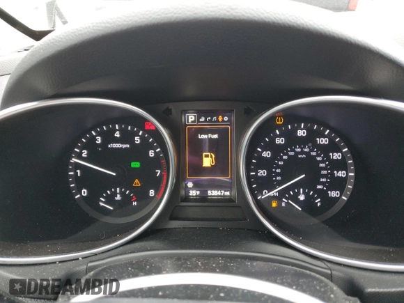 2018 Hyundai Santa Fe Ultimate with VIN 5NMZWDLA3JH100497, listed as a Copart auction lot 88510045 with 53,847 mi miles and Salvage title. Bid and sale history available at DreamBid. Image 9.