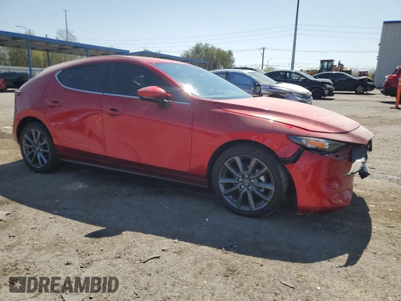2024 Mazda 3 S Preferred with VIN JM1BPALM7R1708035, listed as a Copart auction lot 62923405 with 2,639 mi miles and Salvage title. Bid and sale history available at DreamBid. Image 4.