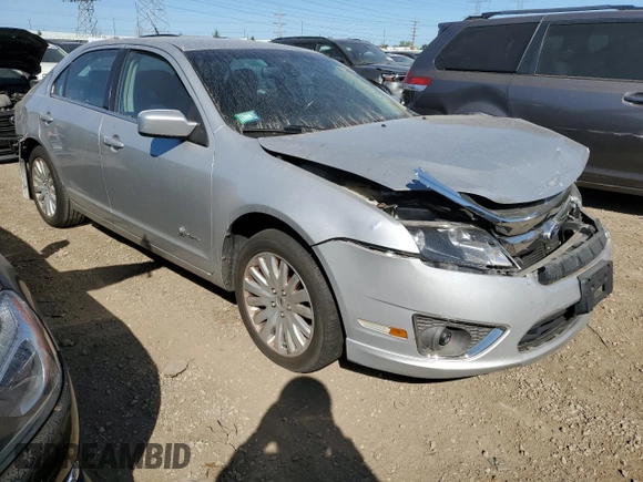 2010 Ford Fusion Hybrid with VIN 3FADP0L37AR400602, listed as a Copart auction lot 73542994 with 111,895 mi miles and Salvage Title. Bid and sale history available at carsss.com. Image 4.
