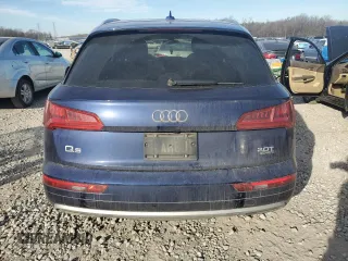 2018 Audi Q5 Premium with VIN WA1ANAFY9J2014052, listed as a Copart auction lot 46989835 with 126,505 mi miles and Salvage Title. Bid and sale history available at DreamBid. Image 6.