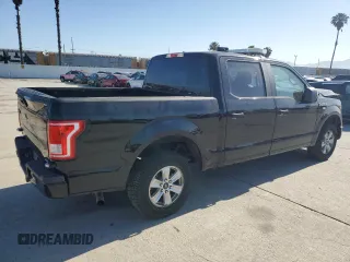2016 Ford F-150 XLT with VIN 1FTEW1C85GKE17057, listed as a Copart auction lot 55688715 with 94,637 mi miles and Salvage title. Bid and sale history available at DreamBid. Image 3.
