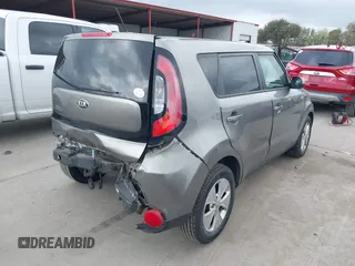 2016 Kia Soul with VIN KNDJN2A2XG7291867, listed as a IAAI auction lot 40799245 with 125,455 mi miles. Bid and sale history available at carsss.com. Image 4.