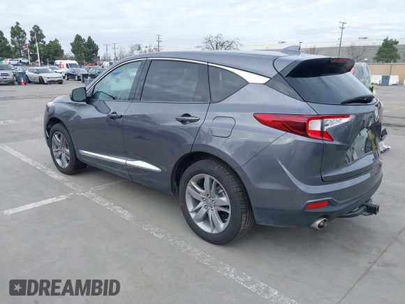 2021 Acura RDX w/Advance Package with VIN 5J8TC2H76ML010376, listed as a IAAI auction lot 41547144 with 31,307 mi miles. Bid and sale history available at carsss.com. Image 3.