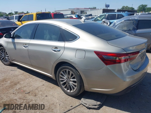 2016 Toyota Avalon Hybrid XLE Premium with VIN 4T1BD1EB5GU050453, listed as a IAAI auction lot 41993274 with 83,868 mi miles. Bid and sale history available at carsss.com. Image 3.