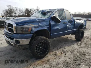 2006 Dodge Ram 2500 SLT with VIN 1D7KS28C96J137881, listed as a Copart auction lot 45282265 with 181,376 mi miles and Salvage Title. Bid and sale history available at carsss.com. Image 1.