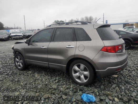 2007 Acura RDX Tech Pkg with VIN 5J8TB18527A024903, listed as a Copart auction lot 45303425 with 138,011 mi miles and Salvage Title. Bid and sale history available at carsss.com. Image 2.