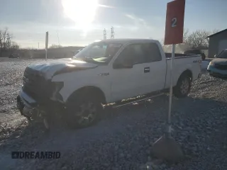 2012 Ford F-150 XL with VIN 1FTEX1EM2CFA11764, listed as a Copart auction lot 44336535 with 182,797 mi miles and Salvage Title. Bid and sale history available at carsss.com. Image 1.
