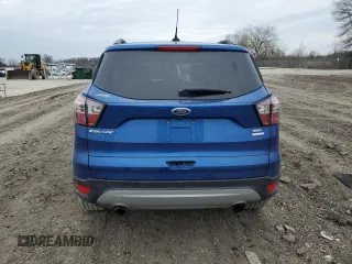 2018 Ford Escape SEL with VIN 1FMCU0HD2JUD17843, listed as a Copart auction lot 52518245 with 54,009 mi miles and Salvage Title. Bid and sale history available at carsss.com. Image 6.