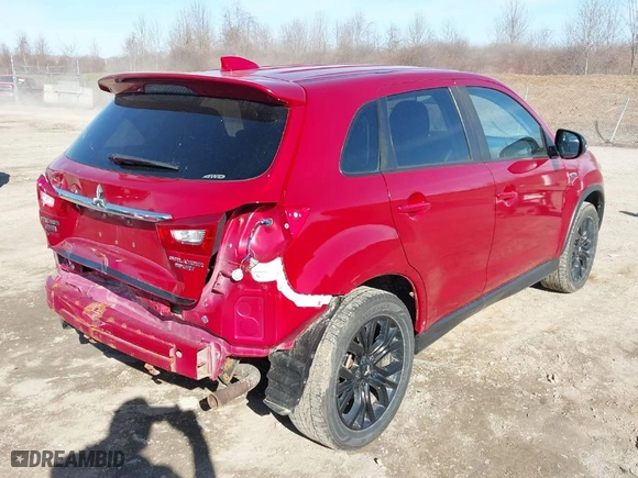 2019 Mitsubishi Outlander Sport ES 2.0 with VIN JA4AR3AUXKU016368, listed as a IAAI auction lot 41829740 with 93,973 mi miles. Bid and sale history available at carsss.com. Image 4.