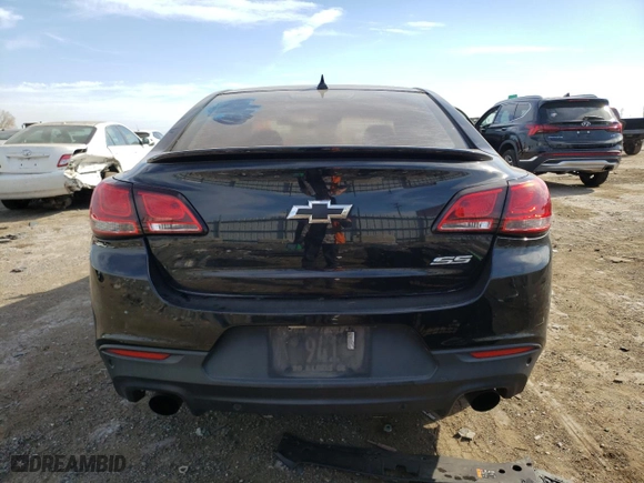 2014 Chevrolet SS with VIN 6G3F15RW3EL950681, listed as a Copart auction lot 76522234 with 112,664 mi miles and Salvage Title. Bid and sale history available at carsss.com. Image 6.