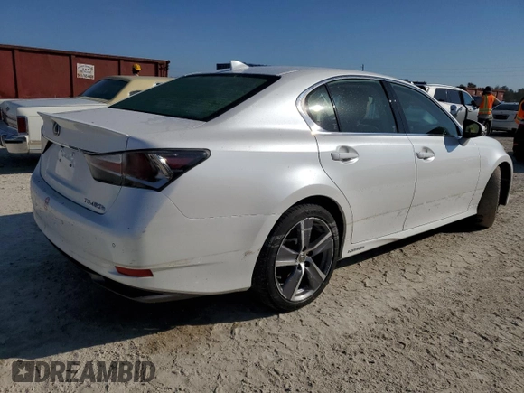 2017 Lexus GS 450h z VIN JTHBS1BL6HA002274, wystawiony jako Copart lot #74006484 z przebiegiem Nie podano mil oraz Szkoda całkowita • Salvage title. Historia ofert i sprzedaży dostępna na DreamBid. Obrazek 3.