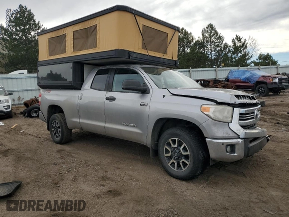 2016 Toyota Tundra 4WD Truck SR with VIN 5TFUW5F15GX516868, listed as a Copart auction lot 81125354 with 111,828 mi miles and Salvage Title. Bid and sale history available at carsss.com. Image 4.