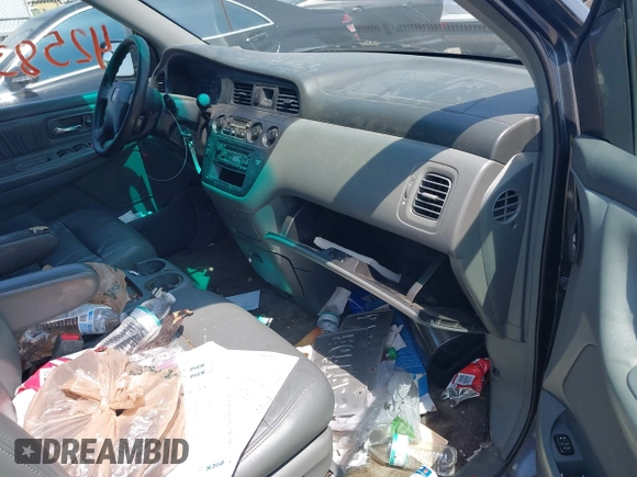 2004 Honda Odyssey EX-L with VIN 5FNRL18964B069905, listed as a IAAI auction lot 42583728 with 217,237 mi miles and . Bid and sale history available at DreamBid. Image 5.