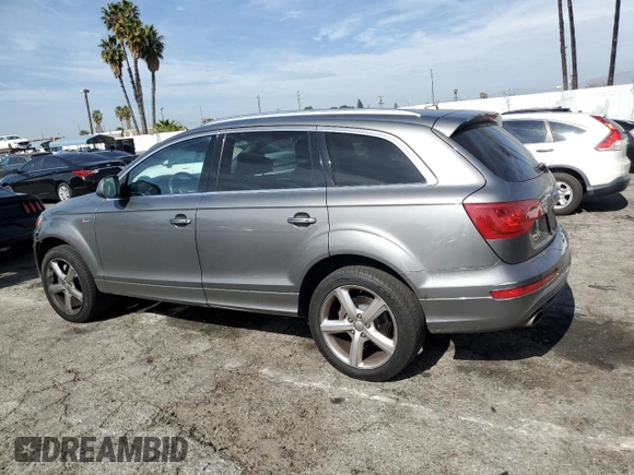 2015 Audi Q7 3.0T S line Prestige with VIN WA1DGAFEXFD026445, listed as a Copart auction lot 88716035 with 40,492 mi miles and Salvage Title. Bid and sale history available at carsss.com. Image 2.