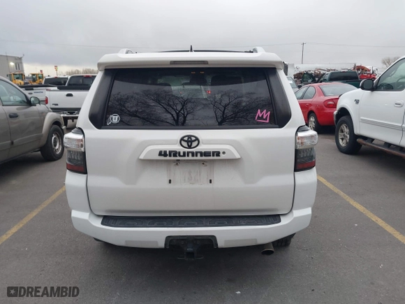 2017 Toyota 4Runner SR5 with VIN JTEZU5JR2H5162857, listed as a IAAI auction lot 41786004 with 93,437 mi miles. Bid and sale history available at carsss.com. Image 16.