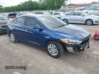 2017 Hyundai Elantra SE with VIN 5NPD74LF5HH144288, listed as a IAAI auction lot 42133607 with 122,997 mi miles and . Bid and sale history available at DreamBid. Image 1.