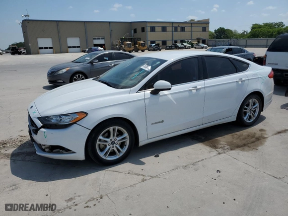 2018 Ford Fusion Hybrid SE with VIN 3FA6P0LU4JR176299, listed as a Copart auction lot 53534625 with 48,613 mi miles and Salvage Title. Bid and sale history available at carsss.com. Image 1.