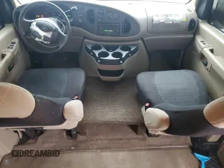 2008 Ford Econoline Passenger XL with VIN 1FBNE31L48DA80204, listed as a Copart auction lot 43873375 with 181,378 mi miles and Salvage Title. Bid and sale history available at carsss.com. Image 8.