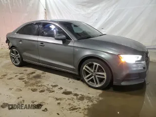 2017 Audi A3 Sedan Premium Plus with VIN WAUJ8GFF1H1036428, listed as a Copart auction lot 68144473 with 57,477 mi miles and Salvage Title. Bid and sale history available at carsss.com. Image 4.