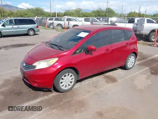 2014 Nissan Note SV with VIN 3N1CE2CP2EL394424, listed as a IAAI auction lot 41370421 with 102,988 mi miles and . Bid and sale history available at DreamBid. Image 2.