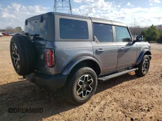 2024 Ford Bronco Outer Banks with VIN 1FMEE8BP5RLA58094, listed as a Copart auction lot 49248425 with 11,686 mi miles and Salvage title. Bid and sale history available at DreamBid. Image 3.